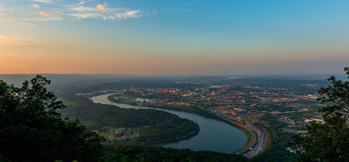 Daylight scenery of the Chattanooga Valley